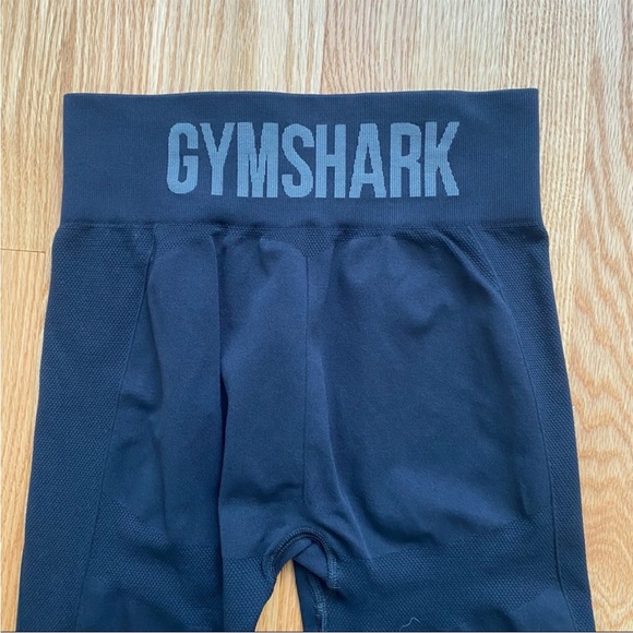 Gymshark Flex High Waisted Leggings Black / Charcoal - Picture 4 of 7